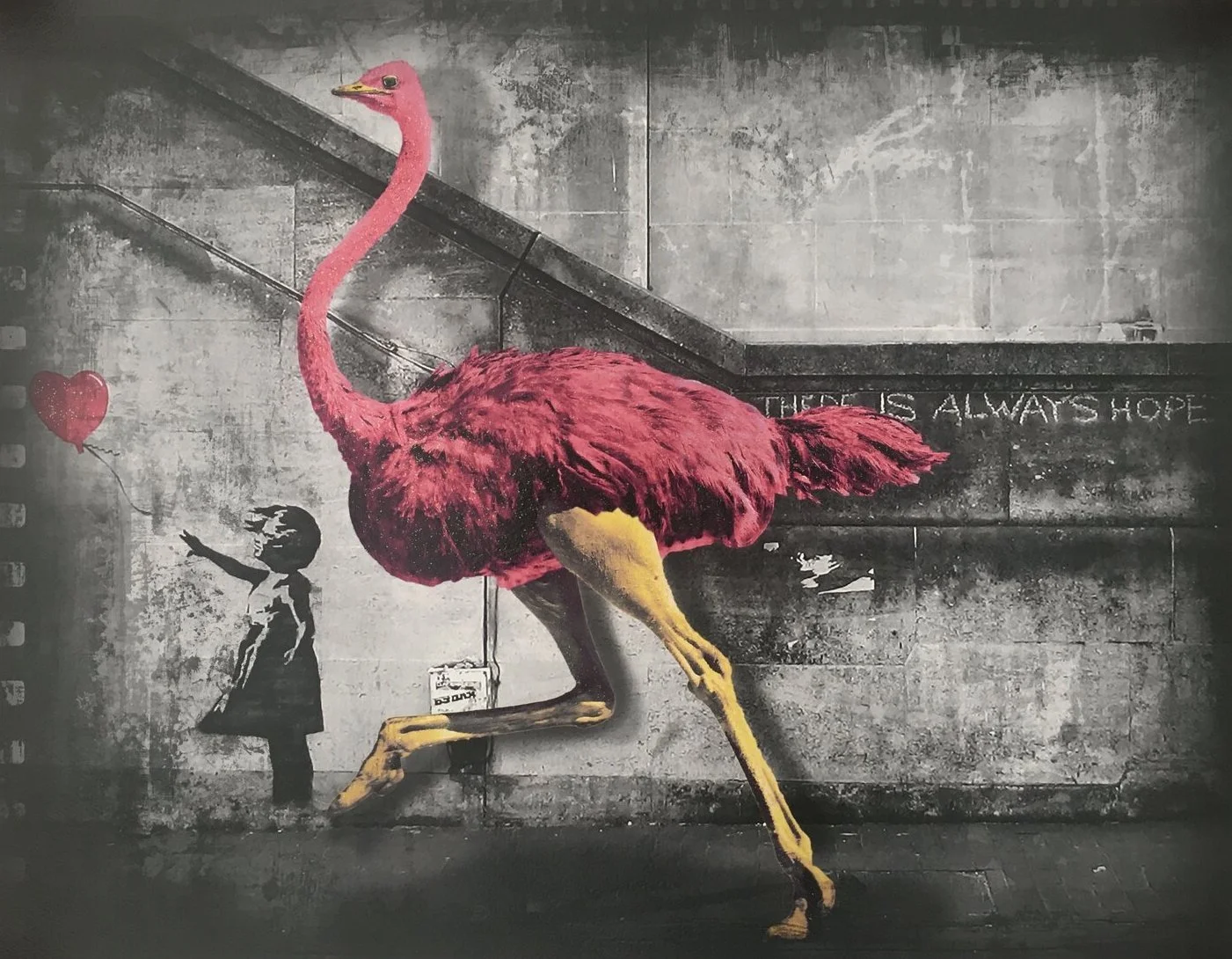 ☆Europeam Bob作品『Chase The Rainbow』Banksy